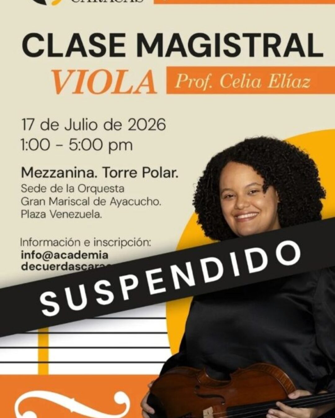 Clase Magistral de Viola con Celia Elíaz Clase Magistral de Viola con Celia Elíaz