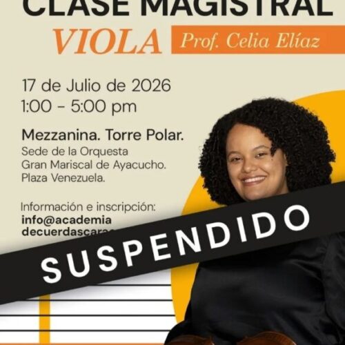 Clase Magistral de Viola con Celia Elíaz