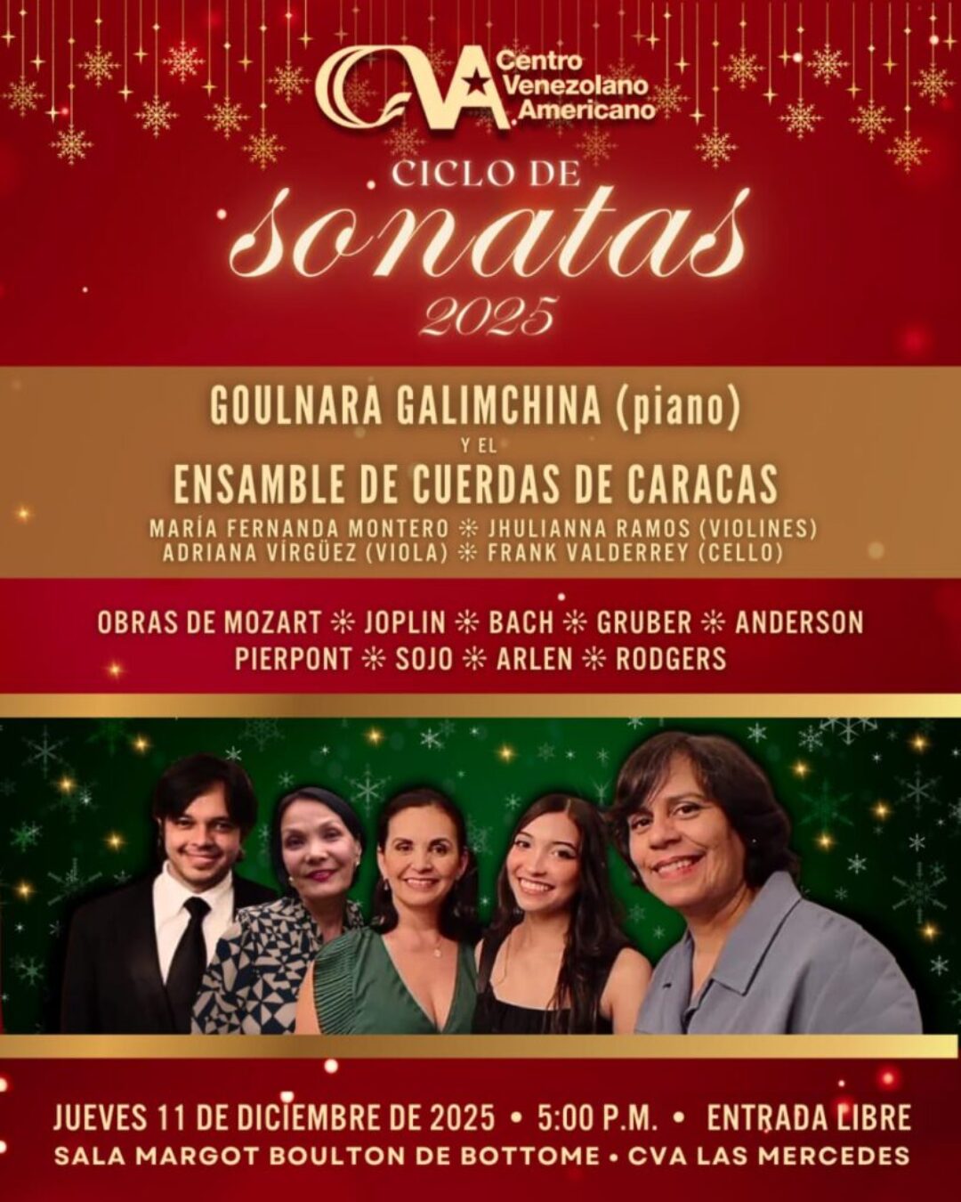 Clausura del Ciclo de Sonatas y Bienvenida a la Navidad