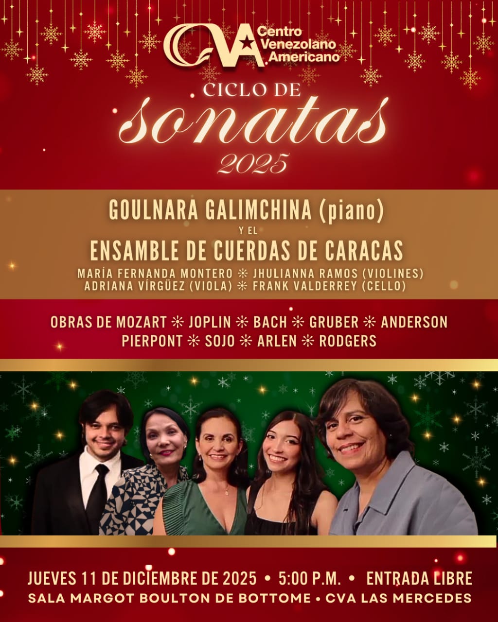 Clausura del Ciclo de Sonatas y Bienvenida a la Navidad