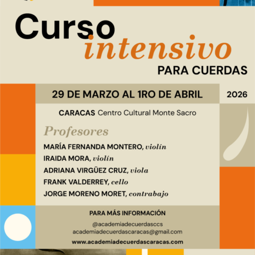 CURSO INTENSIVO DE CUERDAS 2026